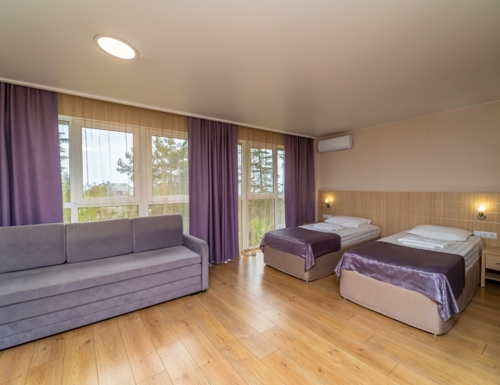 Улучшенный 2-местный 1-комнатный - Санаторий «Славутич» (корпус Восход) Алушта